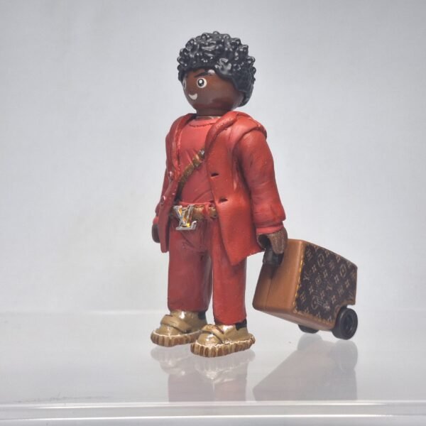 LV Red Street Look – Image 3