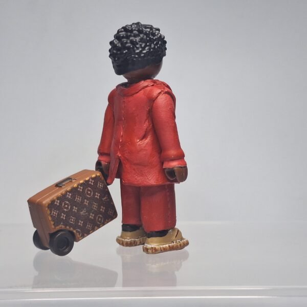 LV Red Street Look – Image 2